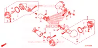 CLIGNOTANT pour Honda 50 METROPOLITAN de 2007
