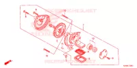POMPE A HUILE pour Honda REBEL 250 de 2007