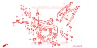 CADRE pour Honda CR 250 R de 2007