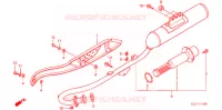 SILENCIEUX D'ECHAPPEMENT pour Honda CRF 100 de 2007