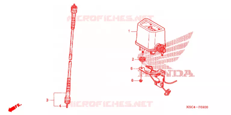 COMPTEUR Honda MOTO 250 CRF 2007  CRF250X7