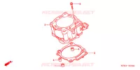 CYLINDRE pour Honda CRF 450 R de 2007