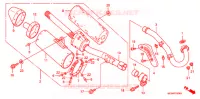 SILENCIEUX D'ECHAPPEMENT (CRF450R'07,'08) pour Honda CRF 450 R de 2007