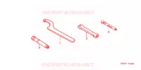 OUTIL pour Honda CRF 450 R de 2007