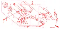 SILENCIEUX D'ECHAPPEMENT (CRF450R'07,'08) pour Honda CRF 450 R de 2007