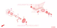 POMPE A HUILE pour Honda CRF 450 X de 2007