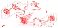 CLIGNOTANT pour Honda RUCKUS 50 BLACK de 2007