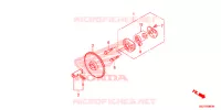 POMPE A HUILE pour Honda RUCKUS 50 BLACK de 2007