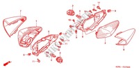 CLIGNOTANT AVANT pour Honda REFLEX 250 SPORT RED de 2007
