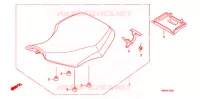 SELLE pour Honda FOURTRAX 420 RANCHER 4X4 Electric Shift CAMO de 2007