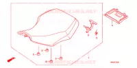 SELLE pour Honda FOURTRAX 420 RANCHER 4X4 Electric Shift de 2007