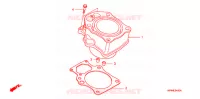 CYLINDRE pour Honda FOURTRAX 420 RANCHER 4X4 Manual Shift de 2007