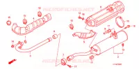 SILENCIEUX D'ECHAPPEMENT pour Honda FOURTRAX 420 RANCHER 4X4 Manual Shift de 2007