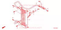 RADIATEUR D'HUILE pour Honda FOURTRAX 500 FOREMAN RUBICON Hydrostatic de 2007