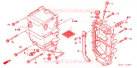 RESERVOIR D'HUILE pour Honda FOURTRAX 500 FOREMAN RUBICON Hydrostatic de 2007