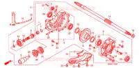 COUPLE CONIQUE pour Honda FOURTRAX 500 FOREMAN 4X4 CAMO de 2007