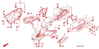 CARENAGE ARRIERE pour Honda FOURTRAX 500 FOREMAN Electric Shift 4X4 PS, CAMO de 2007
