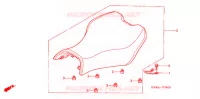SELLE pour Honda FOURTRAX 680 RINCON de 2007