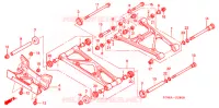 BRAS ARRIERE pour Honda FOURTRAX 680 RINCON de 2007