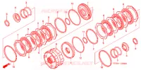 EMBRAYAGE (2 3) pour Honda FOURTRAX 680 RINCON de 2007