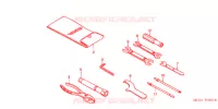 OUTIL pour Honda VT 1100 SHADOW C2 SABRE de 2007