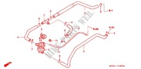 COMMANDE INJECTION D'AIR SOUPAPE pour Honda VT 1100 SHADOW C2 SABRE de 2007
