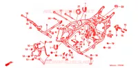 CADRE pour Honda VT 1100 SHADOW SPIRIT de 2007