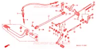 PEDALE pour Honda VT 1100 SHADOW SPIRIT de 2007