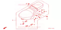 SELLE pour Honda SHADOW 600 VLX de 2007