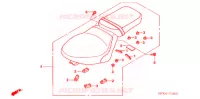 SELLE pour Honda SHADOW 600 VLX de 2007