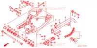 BRAS OSCILLANT pour Honda SHADOW 600 VLX de 2007