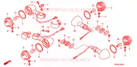 CLIGNOTANT pour Honda SHADOW 600 VLX de 2007