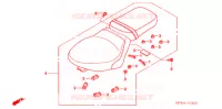SELLE pour Honda SHADOW 600 VLX de 2007