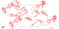 CLIGNOTANT pour Honda SHADOW 600 VLX DELUXE de 2007