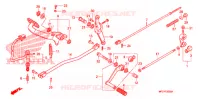 PEDALE pour Honda SHADOW VT 750 SPIRIT de 2007