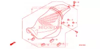 SELLE pour Honda SHADOW VT 750 SPIRIT de 2007