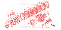 EMBRAYAGE pour Honda SHADOW VT 750 SPIRIT F de 2007