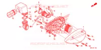 FILTRE A AIR pour Honda SHADOW VT 750 SPIRIT F de 2007