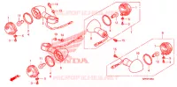 CLIGNOTANT pour Honda SHADOW VT 750 SPIRIT F de 2007