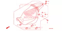 SELLE pour Honda SHADOW VT 750 SPIRIT F de 2007