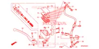 MAITRE CYLINDRE DE FREIN AVANT pour Honda SHADOW VT 750 SPIRIT F de 2007