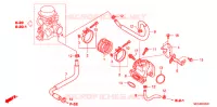 COLLECTEUR D'ADMISSION pour Honda SHADOW VT 750 AERO Hamamatsu factory de 2007