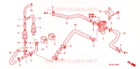 COMMANDE INJECTION D'AIR SOUPAPE pour Honda SHADOW VT 750 AERO Hamamatsu factory de 2007