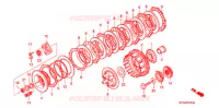 EMBRAYAGE pour Honda SHADOW VT 750 AERO Hamamatsu factory de 2007