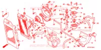 RADIATEUR pour Honda SHADOW VT 750 AERO Hamamatsu factory de 2007