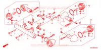 CLIGNOTANT pour Honda SHADOW VT 750 AERO Hamamatsu factory de 2007