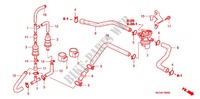 COMMANDE INJECTION D'AIR SOUPAPE pour Honda SHADOW VT 750 AERO Hamamatsu factory de 2007