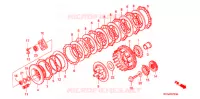 EMBRAYAGE pour Honda SHADOW VT 750 AERO Kumamoto factory de 2007