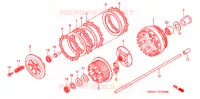 EMBRAYAGE pour Honda VTX 1300 S de 2007