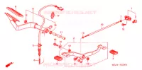 PEDALE pour Honda VTX 1300 S de 2007